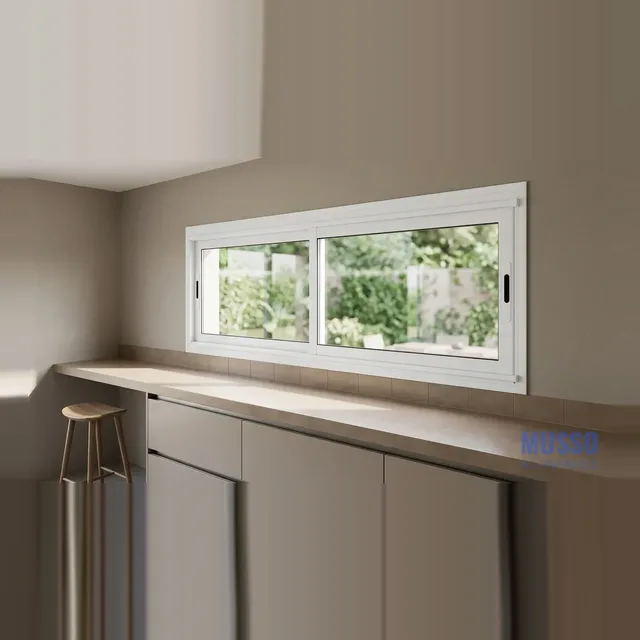 Modena Corrediza DVH de 200 × 60 cm, instalada