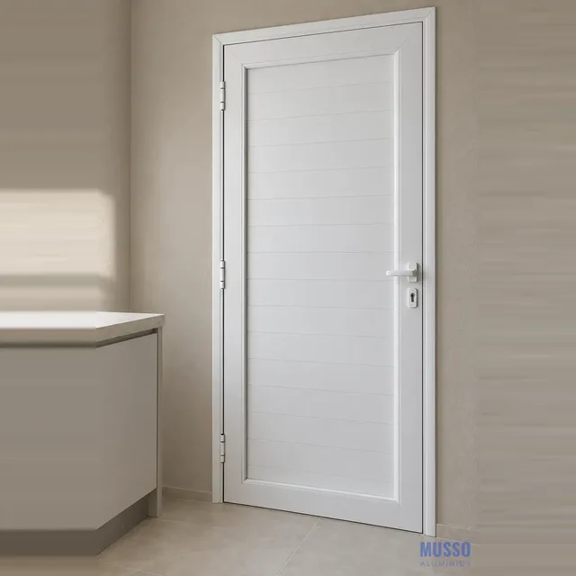 Modena Puerta Ciega de 90 × 200 cm, instalada