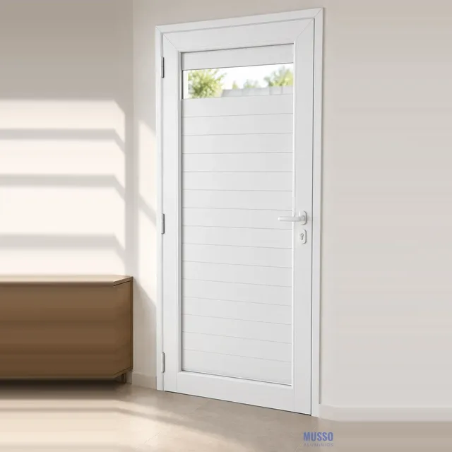 Modena Puerta Mirilla de 90 × 200 cm, instalada
